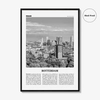 Rotterdam Print Black and White No 2, Rotterdam Wall Art, Rotterdam Poster, Rotterdam Photo, Netherlands, Nederland, Holland, Europe