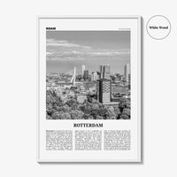 Rotterdam Print Black and White No 2, Rotterdam Wall Art, Rotterdam Poster, Rotterdam Photo, Netherlands, Nederland, Holland, Europe