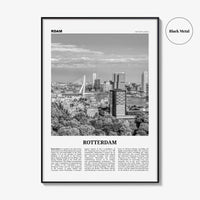 Rotterdam Print Black and White No 2, Rotterdam Wall Art, Rotterdam Poster, Rotterdam Photo, Netherlands, Nederland, Holland, Europe