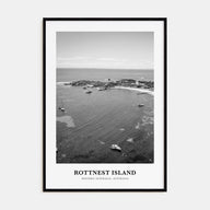 Rottnest Island Portrait B&W Poster