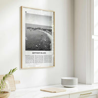 Rottnest Island Print Black and White, Rottnest Island Wall Art, Rottnest Island Poster, Rottnest Island Photo, Australia