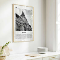 Roubaix Print Black and White, Roubaix Wall Art, Roubaix Poster, Roubaix Photo, Roubaix Wall Décor, Roubaix Map, France