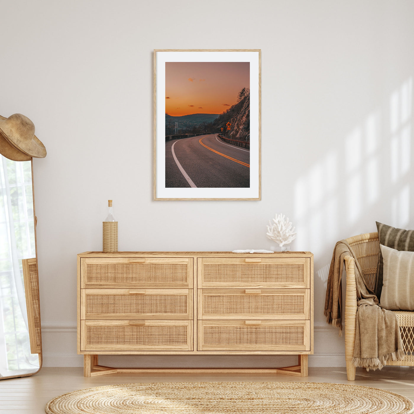 Route 202 Photo Color Poster