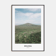 Rwanda Portrait Color Poster