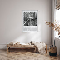Rye Travel B&W Poster