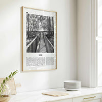 Rye Print Black and White, Rye Wall Art, Rye Poster, Rye Photo, Rye Wall Décor, Rye Map, New York, USA