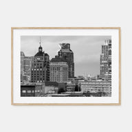Sacramento Landscape B&W Poster