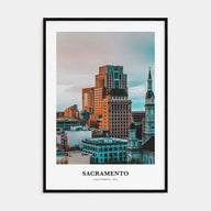 Sacramento Portrait Color Poster