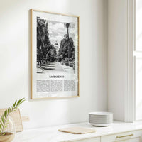 Sacramento Print Black and White No 1, Sacramento Wall Art, Sacramento Poster, Sacramento Photo, California, USA, United States