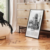 Sacramento Print Black and White No 2, Sacramento Wall Art, Sacramento Poster, Sacramento Photo, California, USA, United States