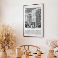 Saginaw Print Black and White, Saginaw Wall Art, Saginaw Poster, Saginaw Photo, Saginaw Map, Saginaw Wall Decor, Michigan, USA United States