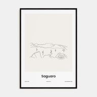 Saguaro National Park Drawn Poster