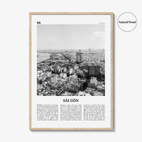 Sai Gon Print Black and White, Sai Gon Wall Art, Sai Gon Poster, Sai Gon Photo, Sai Gon Wall Décor, Sai Gon Map, Vietnam