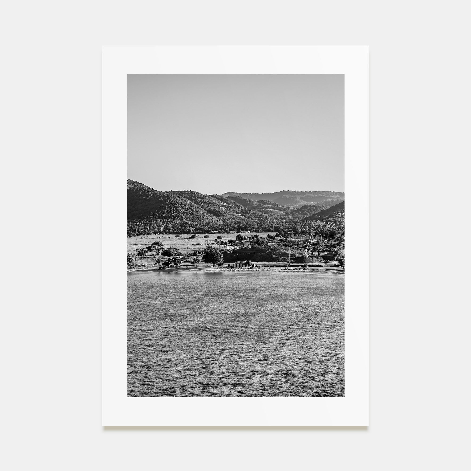 Saint Croix Photo B&W Poster