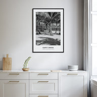 Saint Croix Portrait B&W Poster