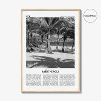 Saint Croix Print Black and White, St Croix Wall Art, St Croix Poster, St Croix Photo, Saint Croix, Twin City, United States Virgin Islands