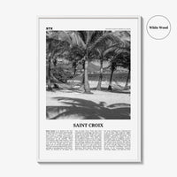 Saint Croix Print Black and White, St Croix Wall Art, St Croix Poster, St Croix Photo, Saint Croix, Twin City, United States Virgin Islands