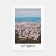 Saint-Étienne Portrait Color Poster