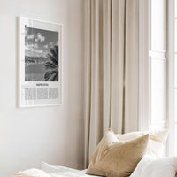 Saint Lucia Print Black and White, Saint Lucia Wall Art, Saint Lucia Poster, Saint Lucia Photo, St. Lucia, Sainte-Lucie, Castries Caribbean