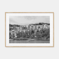 Saint Thomas Landscape B&W Poster