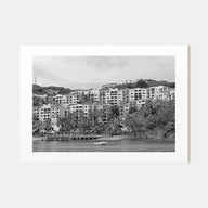 Saint Thomas Landscape B&W Poster