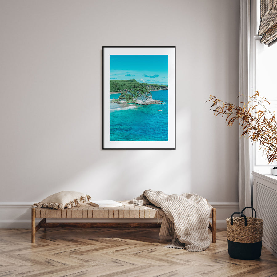 Saipan Photo Color Poster