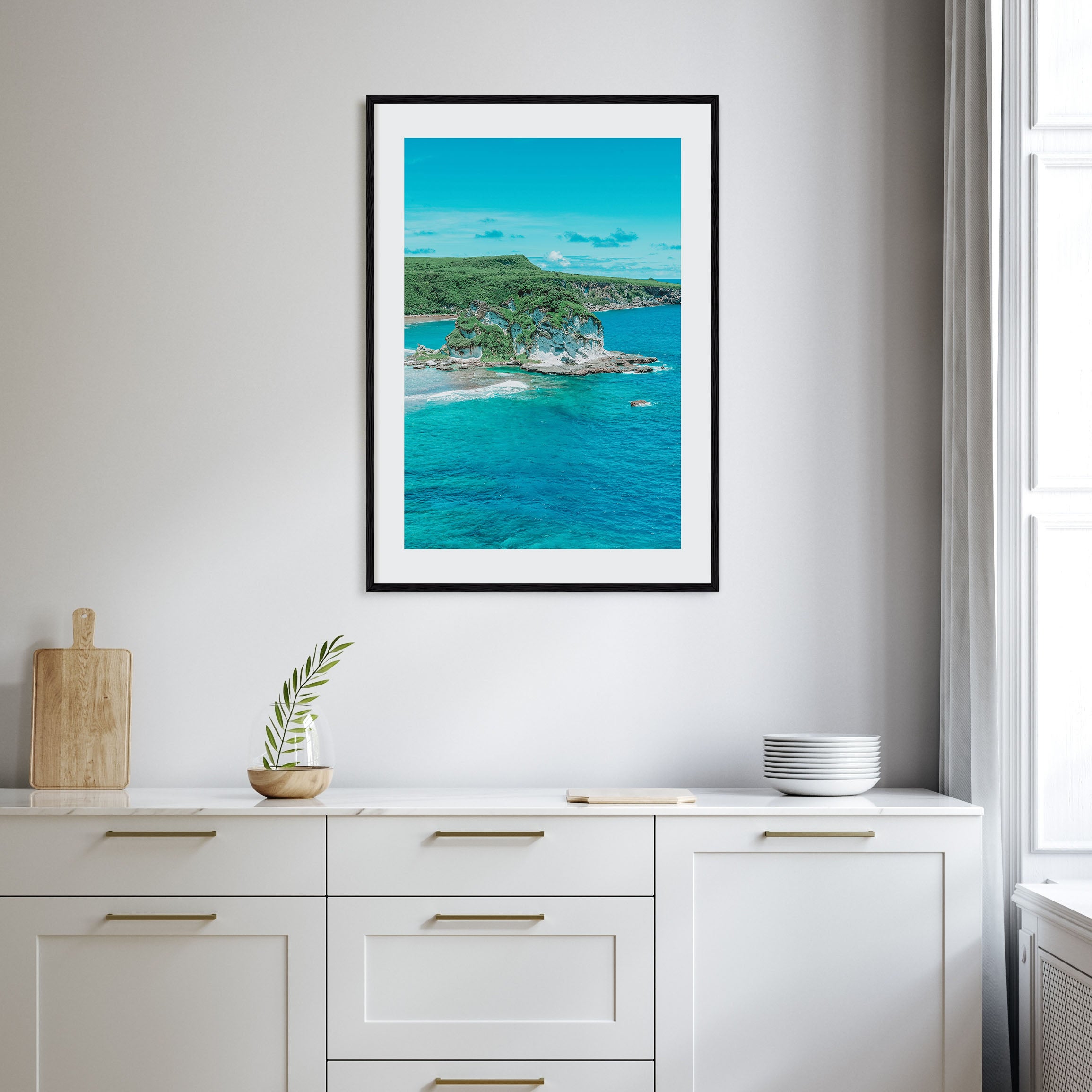 Saipan Photo Color Poster