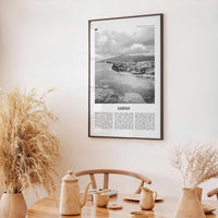 Saipan Print Black and White, Saipan Wall Art, Saipan Poster, Saipan Photo, Saipan Wall Décor, Saipán, 彩帆島, Northern Mariana Islands