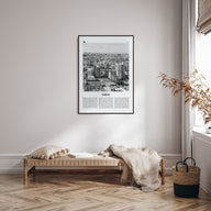 Sakai Travel B&W Poster