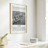 Salcombe Print Black and White, Salcombe Wall Art, Salcombe Poster, Salcombe Photo, Salcombe Wall Décor, England, UK, United Kingdom