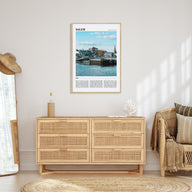 Salem, Massachusetts Travel Color Poster