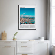 Salerno Travel Color Poster