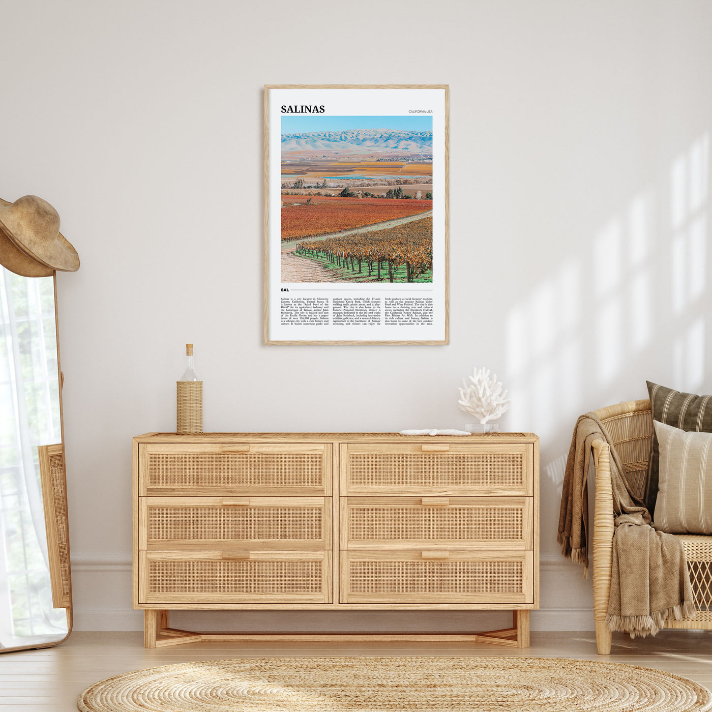 Salinas Travel Color Poster
