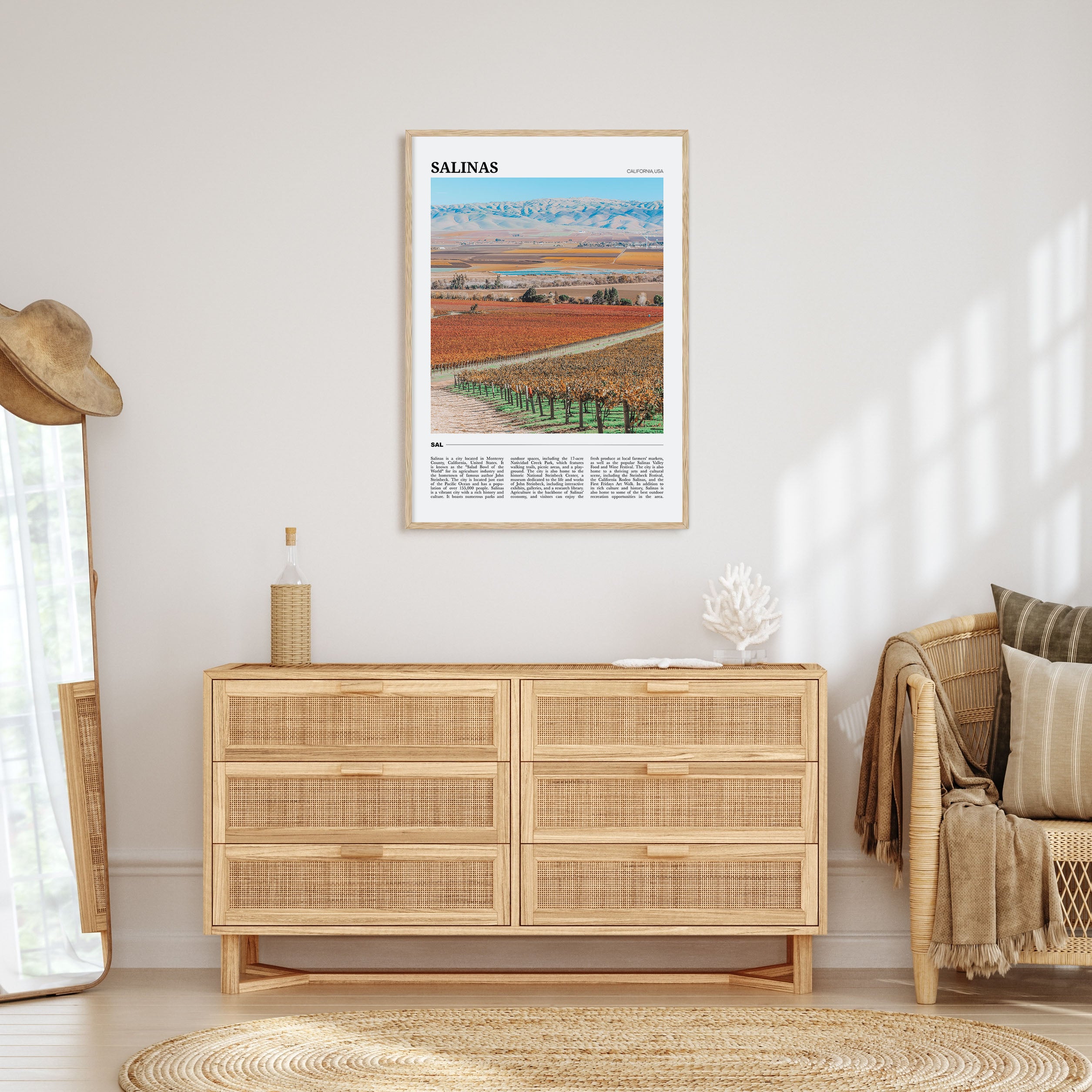 Salinas Travel Color Poster