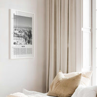 Salta Print Black and White, Salta Wall Art, Salta Poster, Salta Photo, Salta Wall Décor, Salta Map, Argentina