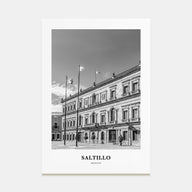 Saltillo Portrait B&W Poster