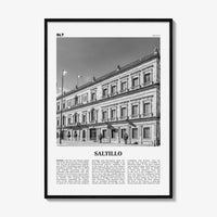 Saltillo Print Black and White, Saltillo Wall Art, Saltillo Poster, Saltillo Photo, Saltillo Wall Décor, Mexico