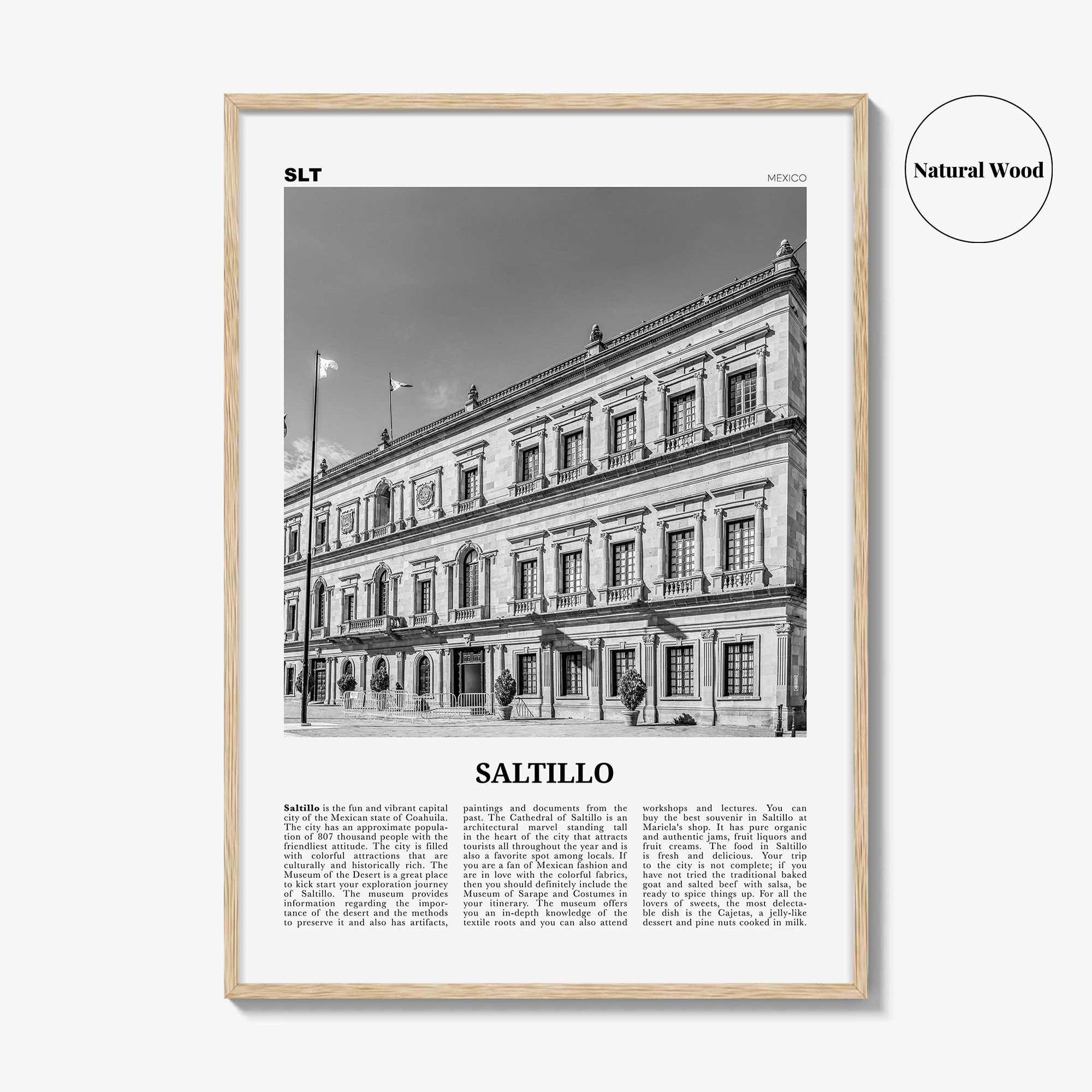 Saltillo Print Black and White, Saltillo Wall Art, Saltillo Poster, Saltillo Photo, Saltillo Wall Décor, Mexico