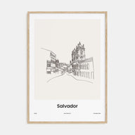 Salvador Drawn Poster