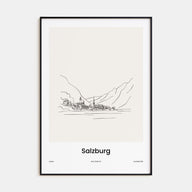 Salzburg Drawn Poster