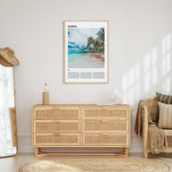 Samoa Travel Color Poster