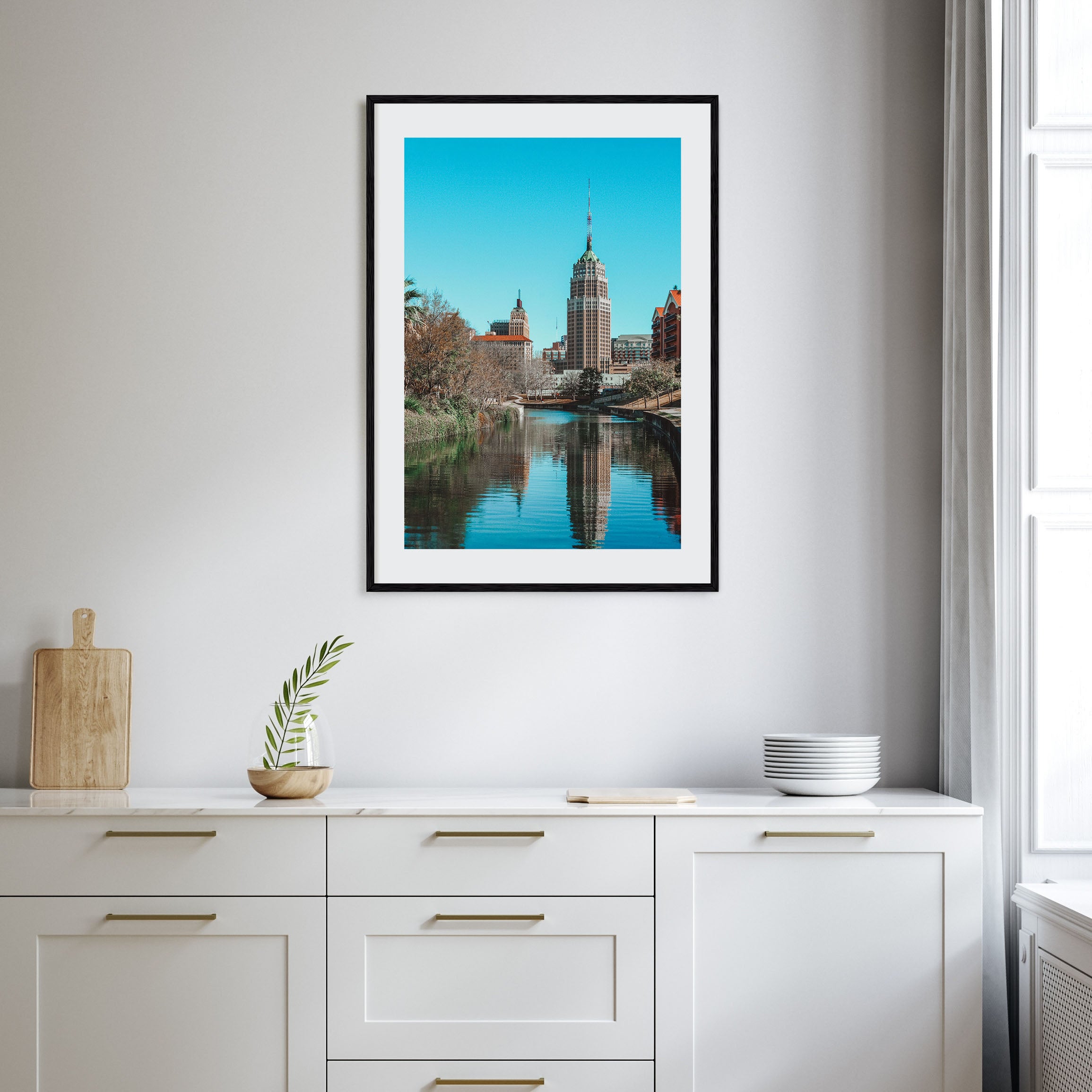 San Antonio Photo Color No 2 Poster