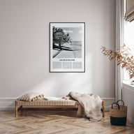 San Blas Islands Travel B&W Poster