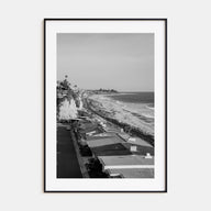 San Clemente Photo B&W Poster