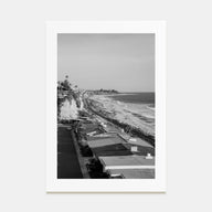 San Clemente Photo B&W Poster