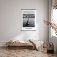 San Clemente Portrait B&W No 2 Poster