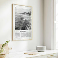 San Clemente Print Black and White No 2, San Clemente Wall Art, San Clemente Poster, San Clemente, California, USA, United States
