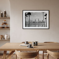 San Diego Landscape B&W No 1 Poster
