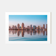 San Diego Landscape Color Poster