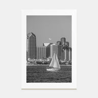 San Diego Photo B&W No 2 Poster